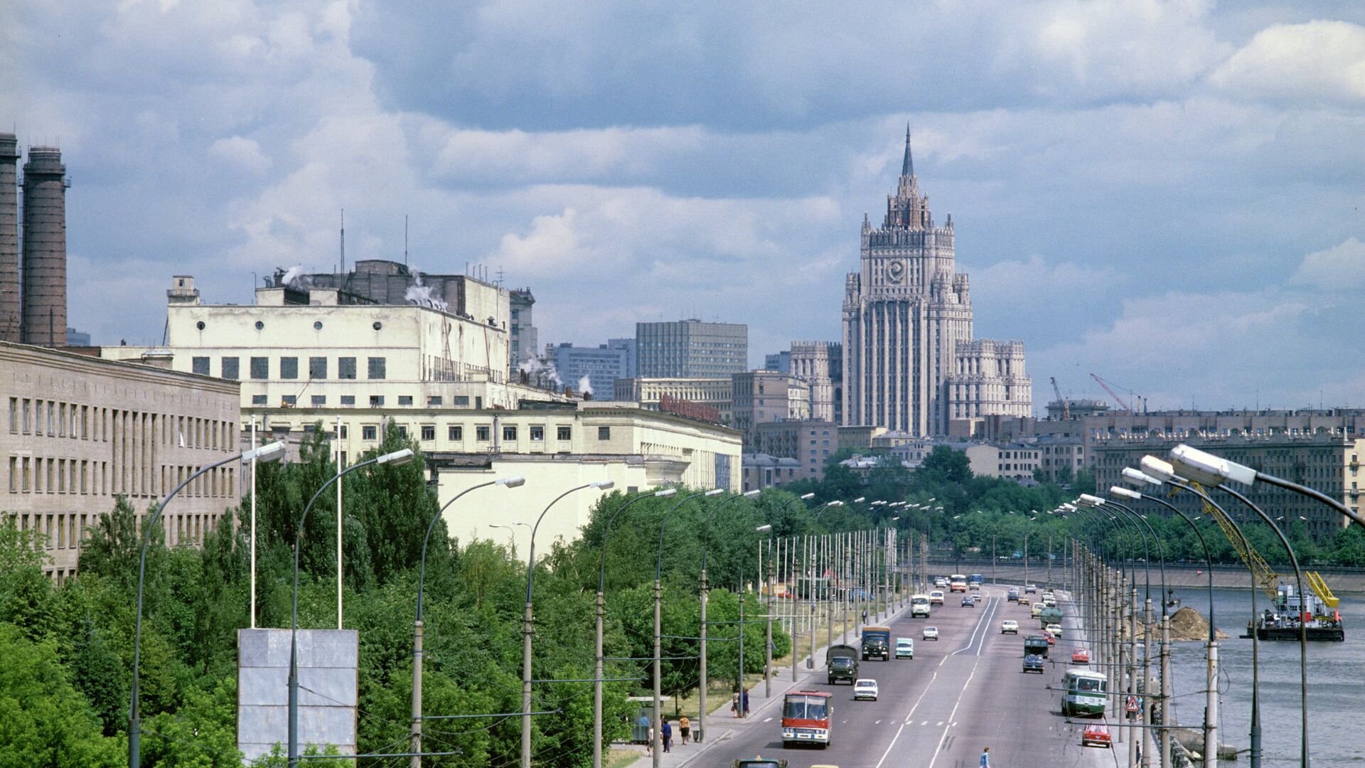 Бережковская набережная - РИА Новости, 1920, 26.08.2021