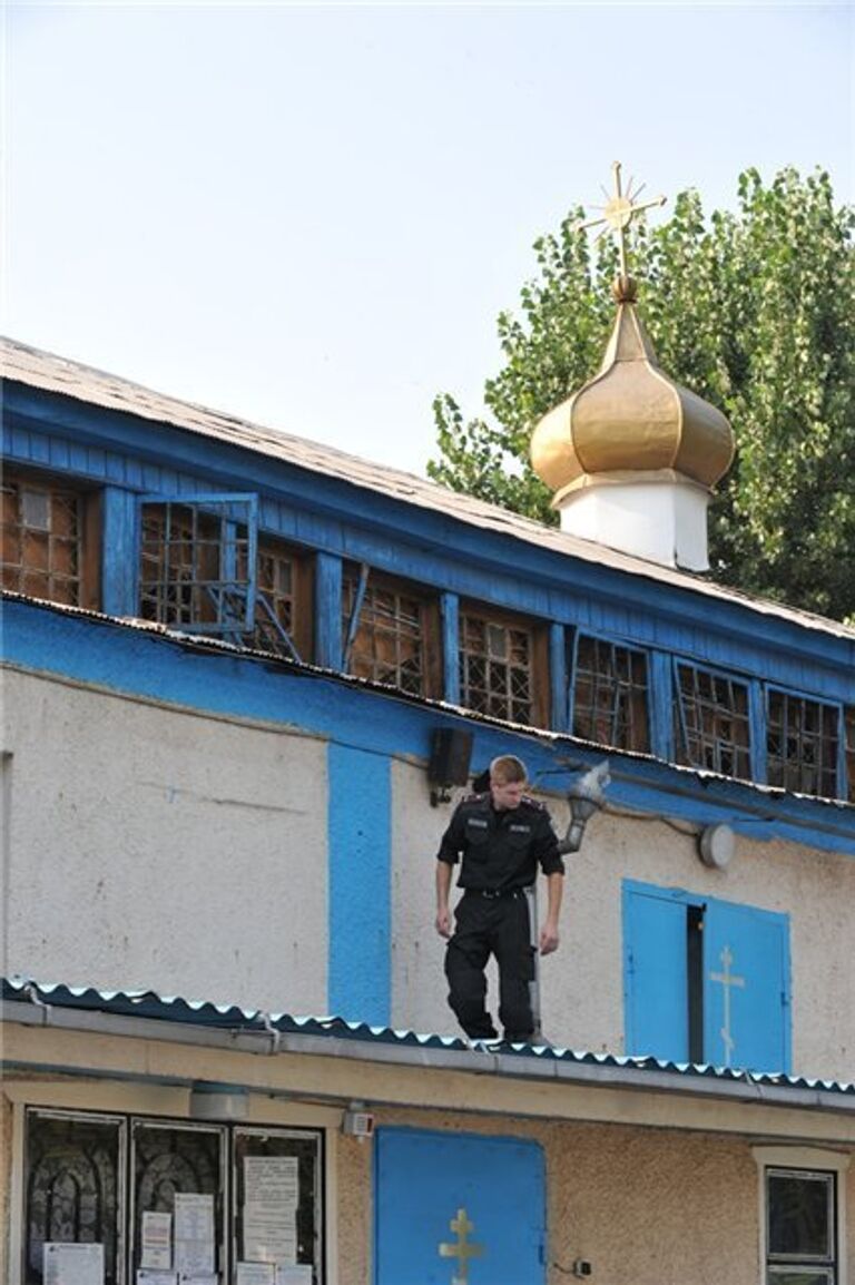 Взрыв в храме в Запорожье