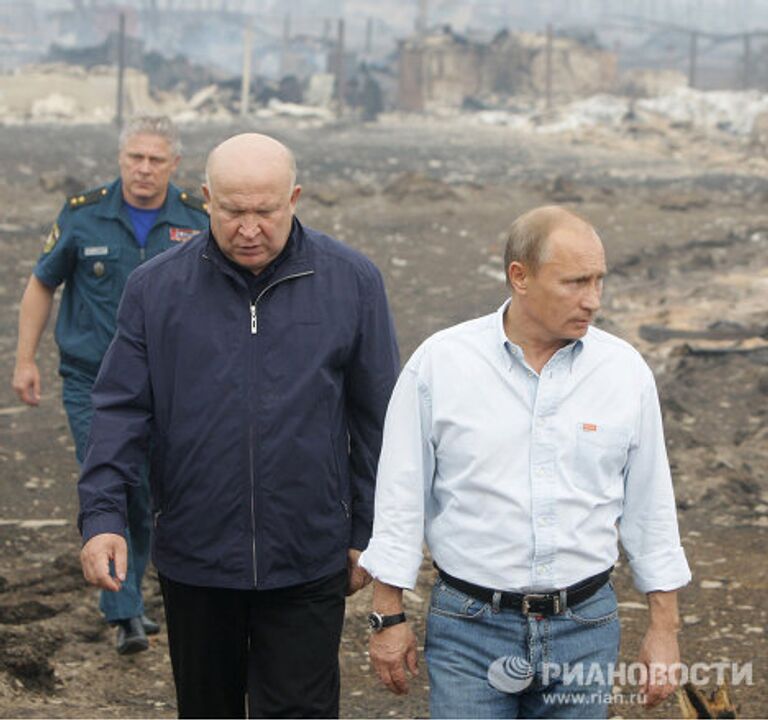 Премьер-министр РФ Владимир Путин прибыл с рабочей поездкой в Нижегородскую область