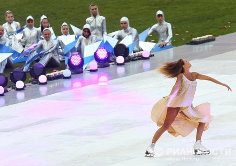 Спортивно-театрализованное представление, посвященное 30-летию Олимпиады 1980 года в Москве