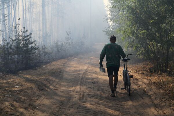 Тушение лесных пожаров 