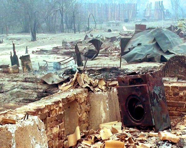 Огненная стихия уничтожила почти все дома в деревне под Рязанью