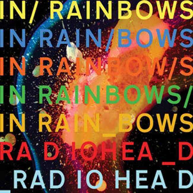 Обложка альбома «In Rainbows» группы Radiohead