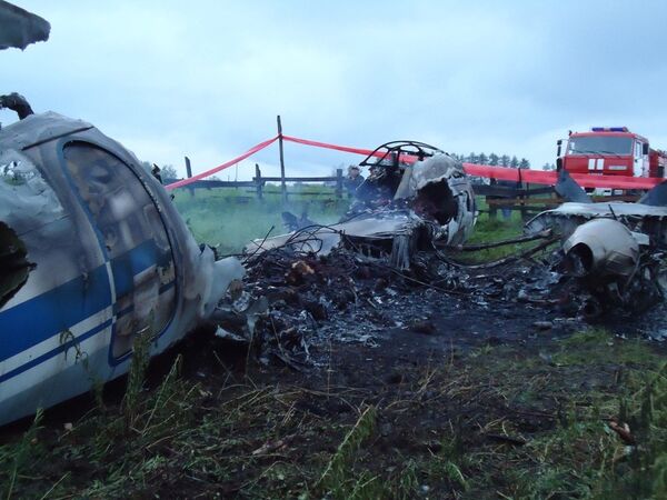 Крушение самолета Ан-24 в Красноярском крае