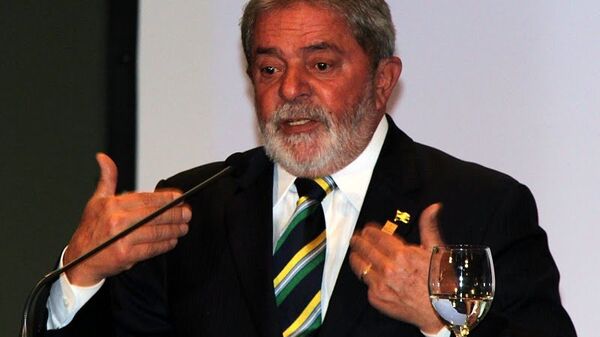 Президент Бразилии Луис Инасио Лула да Силва. Архивное фото