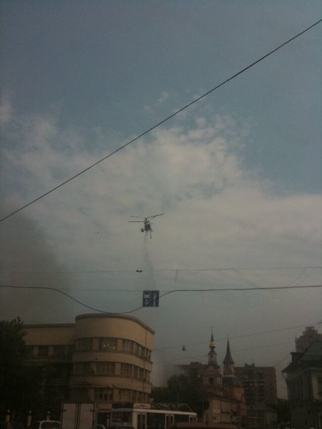 Пожар в Храме Петра и Павла