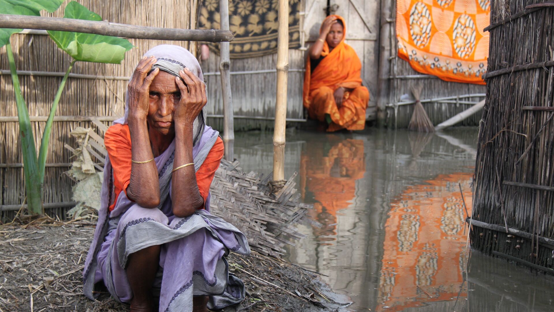 Жители затопленных районов Бангладеш - РИА Новости, 1920, 19.06.2022