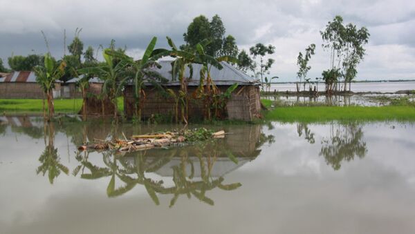 Наводнение в Бангладеш. Архивное фото