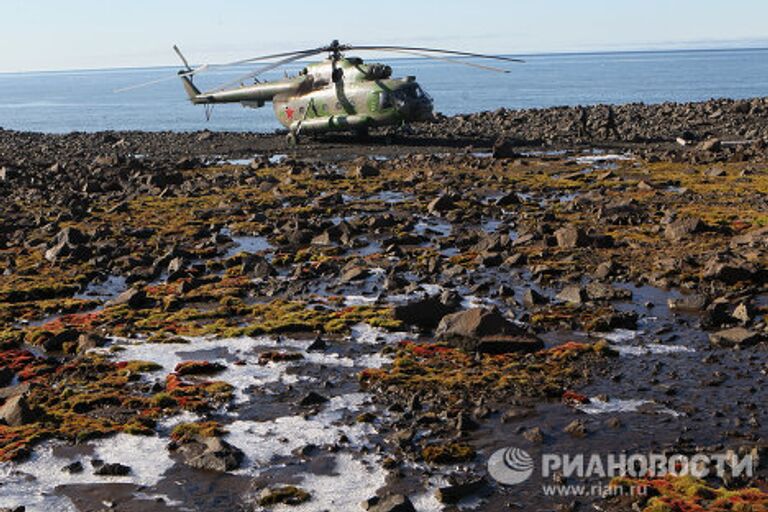 Российская экспедиция на Землю Франца Иосифа по поиску следов пропавшей в 1914 году Арктической экспедиции Брусилова-Альбанова.