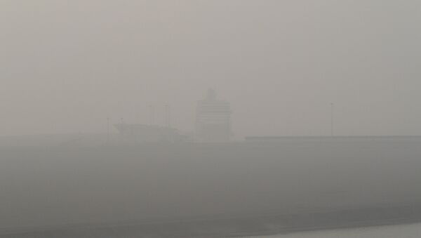 Туман в Санкт-Петербурге. Архивное фото