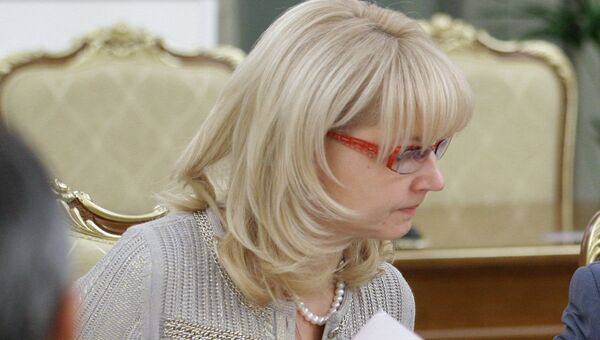 Министр социального развития и здравоохранения РФ Татьяна Голикова. Архив