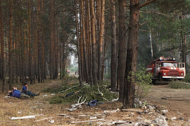 Работа добровольцев в Нижегородской области