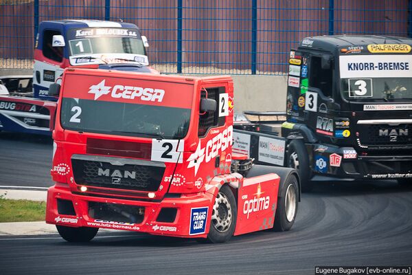 5-ый этап чемпионата Европы по гонкам на грузовых автомобилях