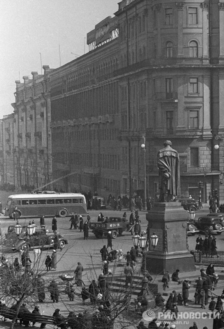 Страстная площадь в Москве