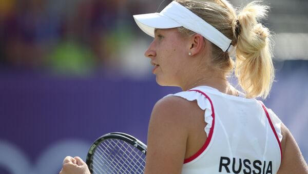 Российская теннисистка Дарья Гаврилова. Архивное фото