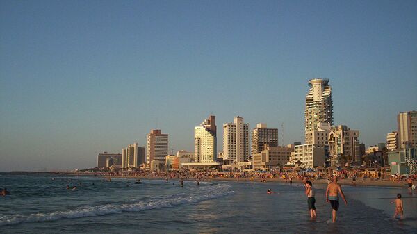 Городской пляж в Тель-Авиве