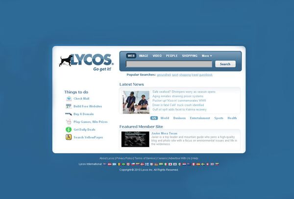 Интернет-портал Lycos