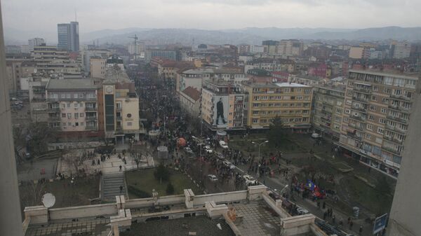 Празднование дня Независимости Косово 17 февраля 2010 г. 
