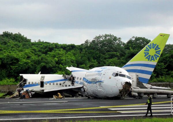 Крушение самолета в Колумбии