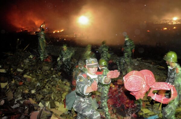 Взрыв на пиротехническом предприятии на северо-востоке Китая, унесншем из жизни 19 человек