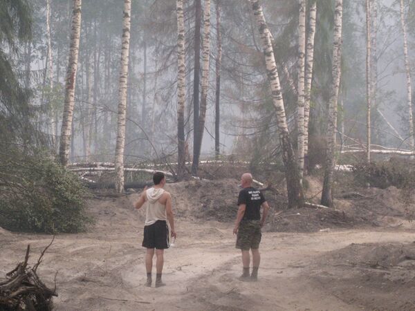 Последствия пожаров во Владимирской области