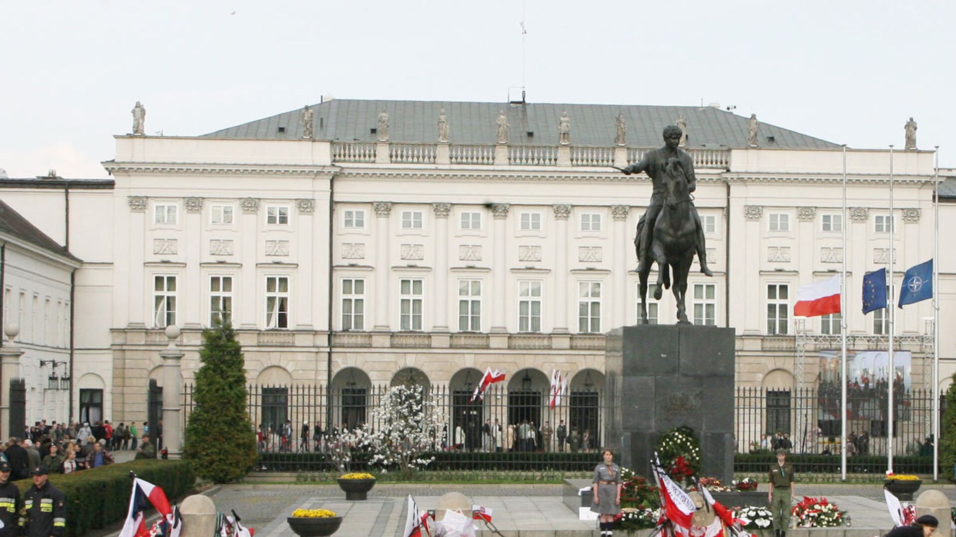 Президентский дворец в Варшаве - РИА Новости, 1920, 18.09.2020
