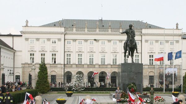 Президентский дворец в Варшаве. Архив