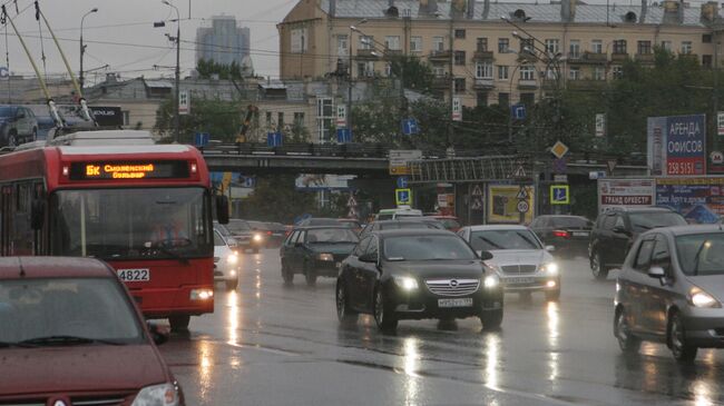 Дождь в Москве