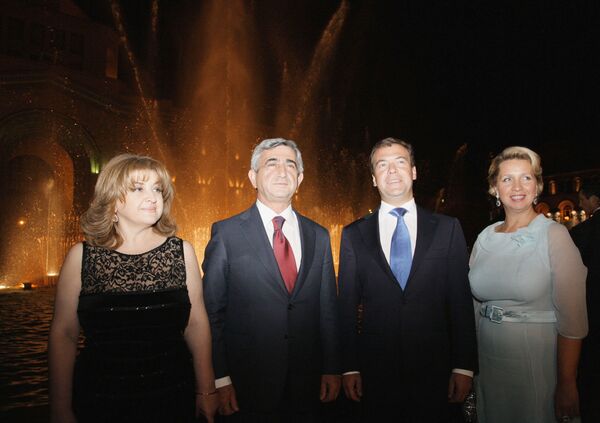 Государственный визит президента РФ Дмитрия Медведева в Армению