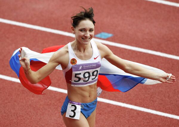 Россиянка Екатерина Блескина завоевала золото ЮОИ в беге на 100 метров с барьерами