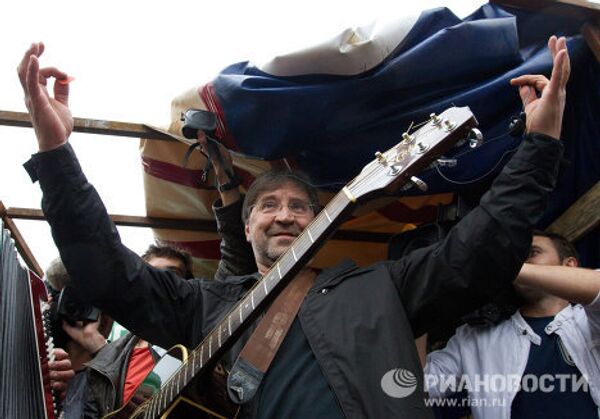 Митинг-концерт в защиту Химкинского леса на Пушкинской площади