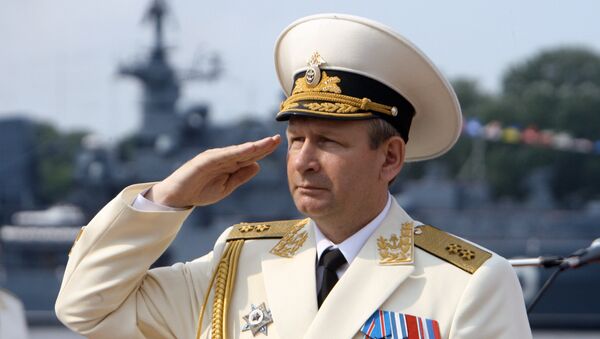 Вице-адмирал Виктор Чирков. Архив