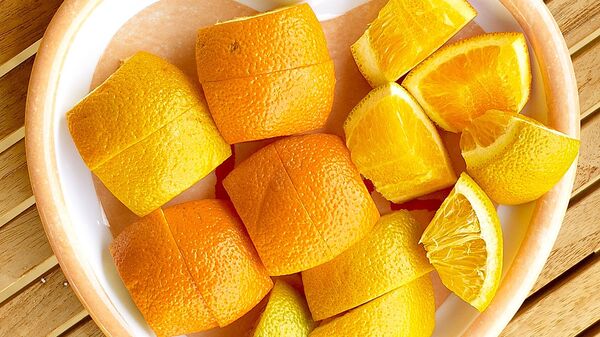 Кусочки апельсинов