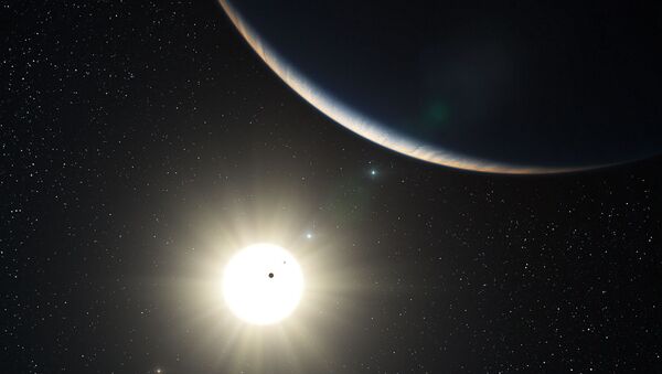Астрономы нашли в созвездии Южной Гидры богатую планетами звезду. Архив