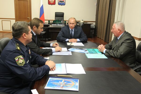 Встреча Владимира Путина с официальными лицами Камчатского края