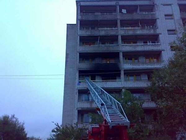  Пожар в доме-интернате в Тверской области