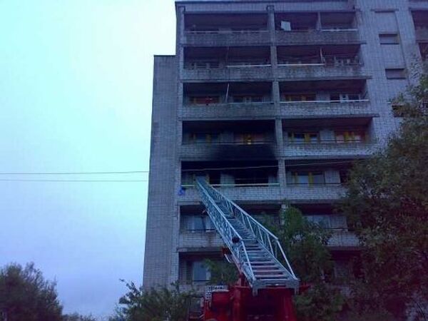  Пожар в доме-интернате в Тверской области