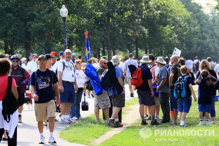 Митинги республиканцев против политики администрации США в Вашингтоне завершились массовыми гуляниями