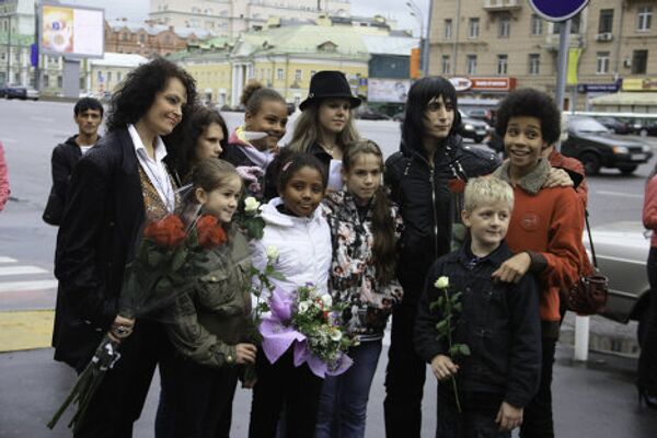 Фанаты Майкла Джексона в Москве