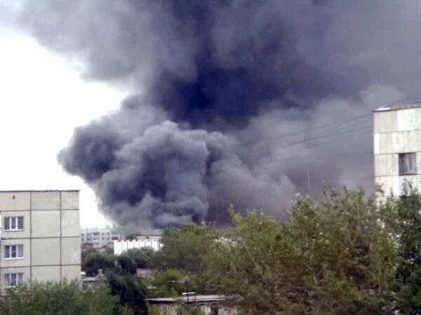  Пожар в Челябинске