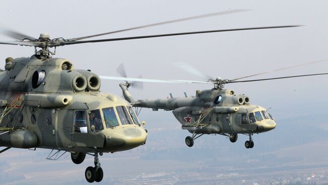 Вертолеты Ми-17 Казанского вертолетного завода