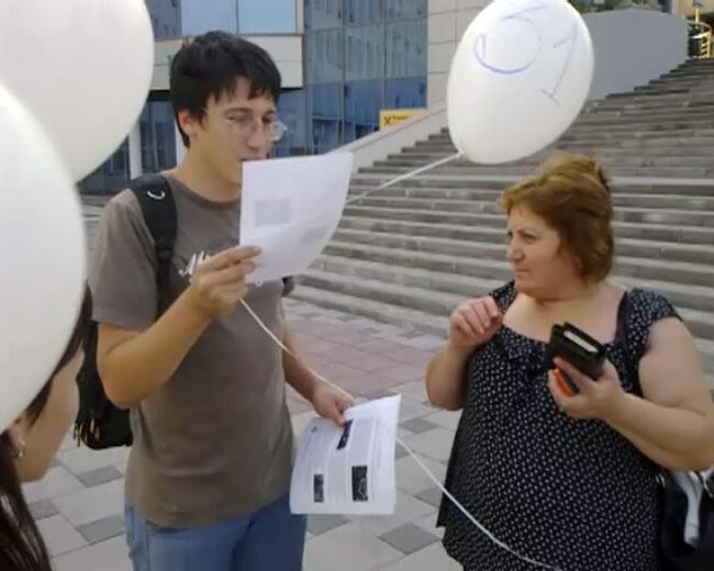 На акцию протеста в Пятигорске пришли шесть человек