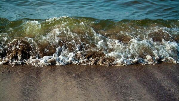 Загрязненная морская вода