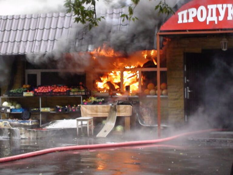 Пожар в сауне на Варшавке