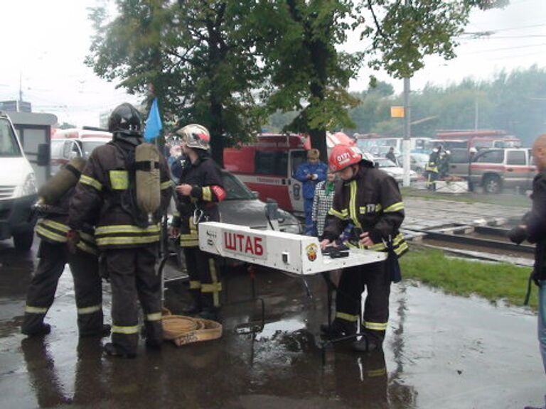 Пожар в сауне на Варшавке