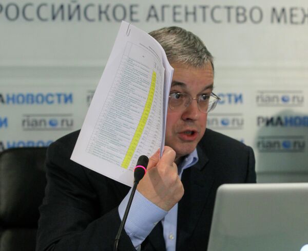 Ректор ГУ-ВШЭ, председатель комиссии Общественной палаты РФ по развитию образования Ярослав Кузьминов
