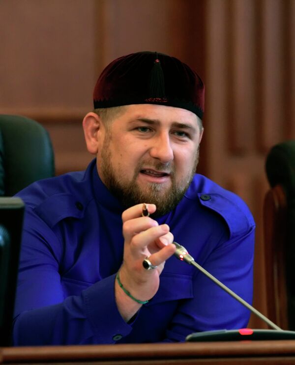 Президент Чечни Рамзан Кадыров. Архив