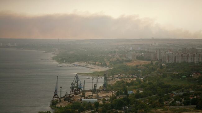 Смог над Волгоградом, архивное фото