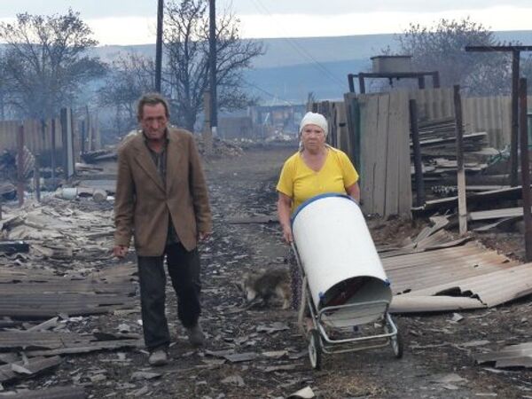  Последствия пожаров в Волгоградской области
