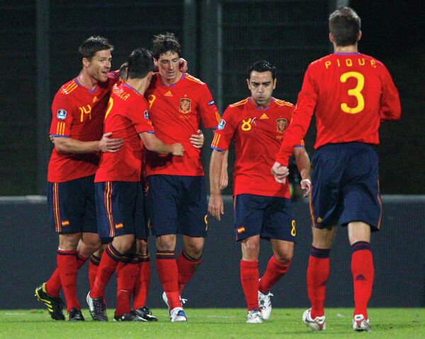 Футболисты сборной Испании